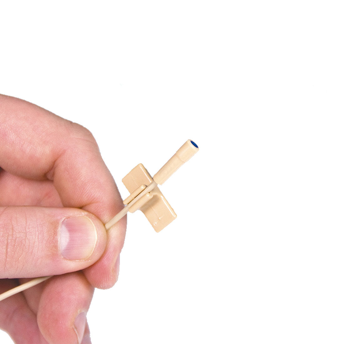 TOA MIC-X212-P-R Micro Lavalier Microphone for Trantec S5 Series with Clip - Beige