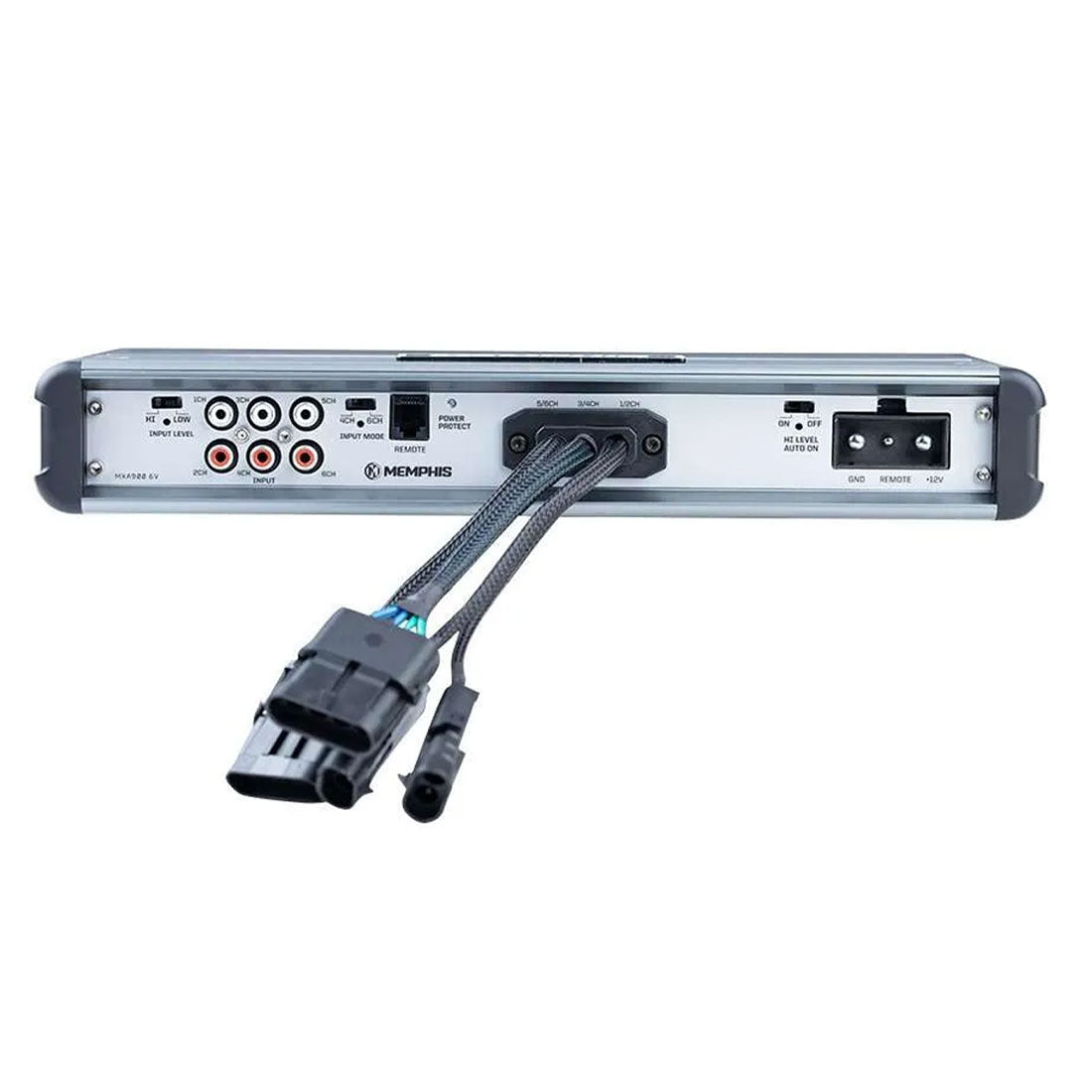 Memphis Audio MM900.6V 125x4 + 200x2 at 2 Ohm 6-Channel Marine Amplifier (MM900.6V)