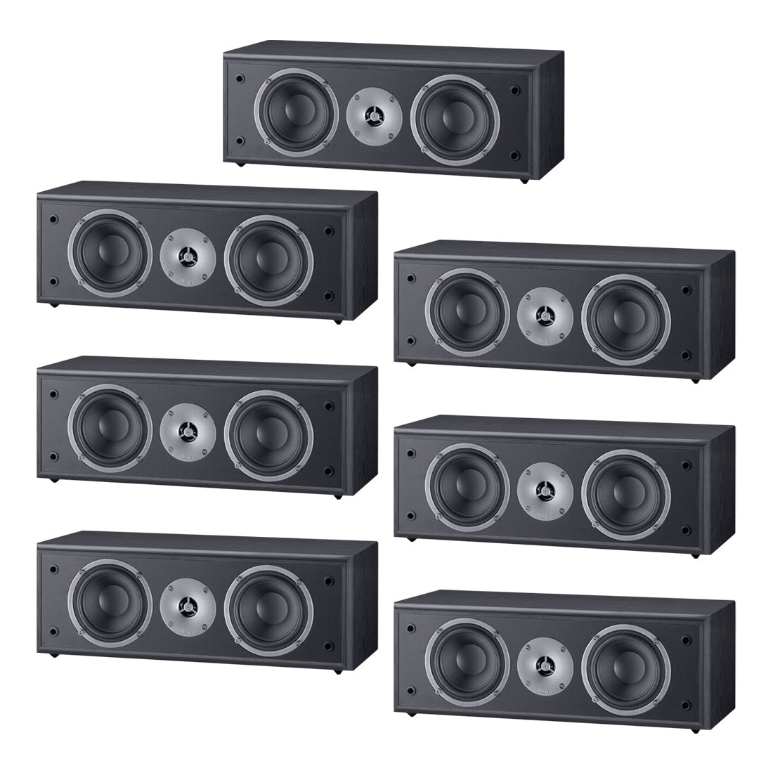 Denon AVR-S760H 7.2 Channel Network A/V Receiver | Magnat MSC252B Center Channel Speaker Bundle