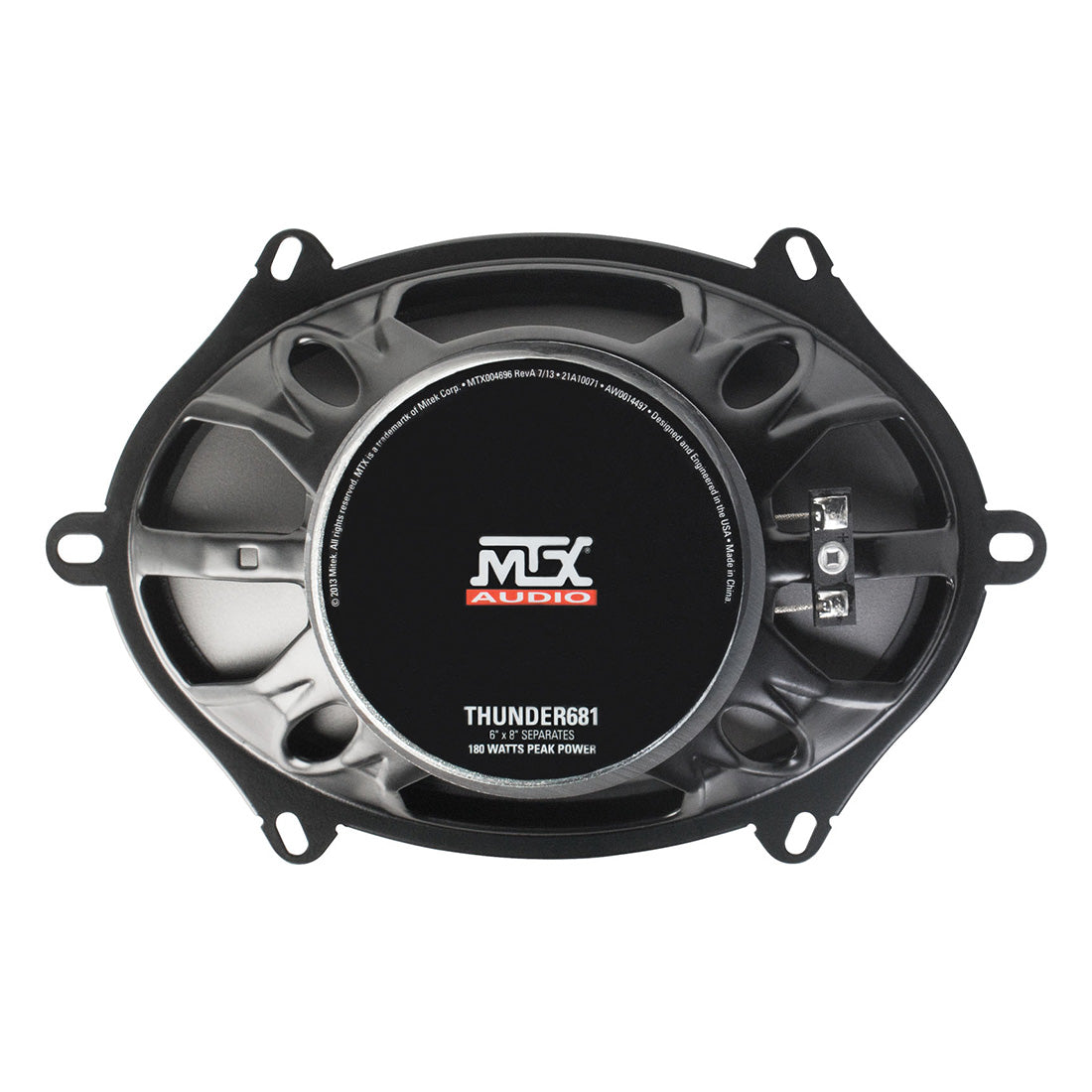 MTX Audio THUNDER 681 5x7" 2-Way 90 Watt RMS 4 Ohm Component Speaker System (THUNDER 681)