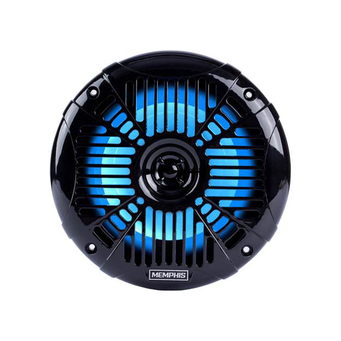 Memphis Audio MXA602SLB 6.5" 2-Way LED Powersports Speakers - Black (MXA602SLB)