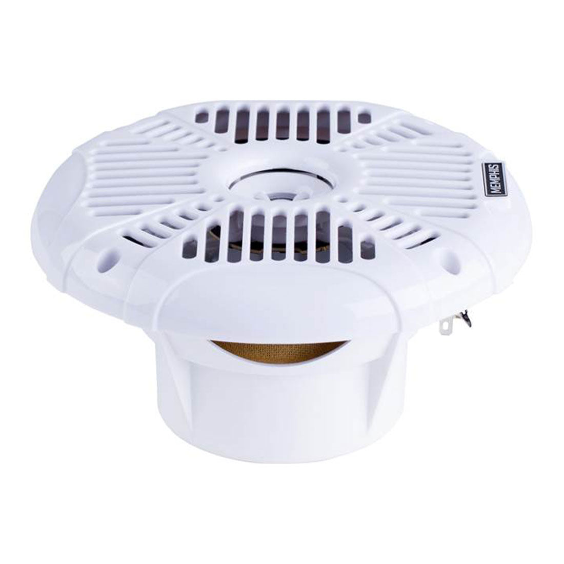 Memphis Audio MXA602SLW 6.5" 2-Way LED Powersports Speakers - White (MXA602SLW)