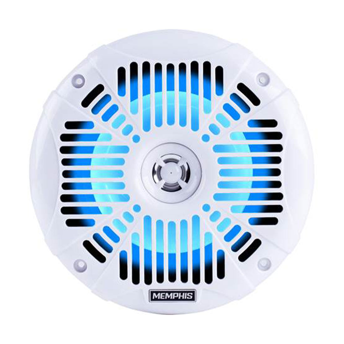 Memphis Audio MXA602SLW 6.5" 2-Way LED Powersports Speakers - White (MXA602SLW)