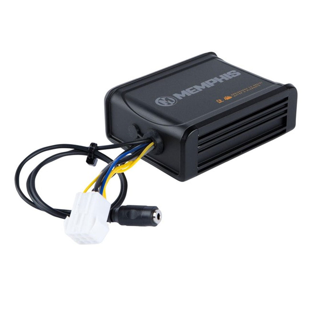 Memphis Audio MXABMB2 Motorcycle Handlebar Mount 2-Speaker System with Amp (MXABMB2)