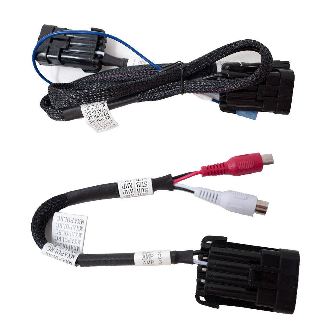 Memphis Audio MXAPOLRC 4 Channel RCA Connectors Front/rear/sub Output For Polaris Ride Command (MXAPOLRC)