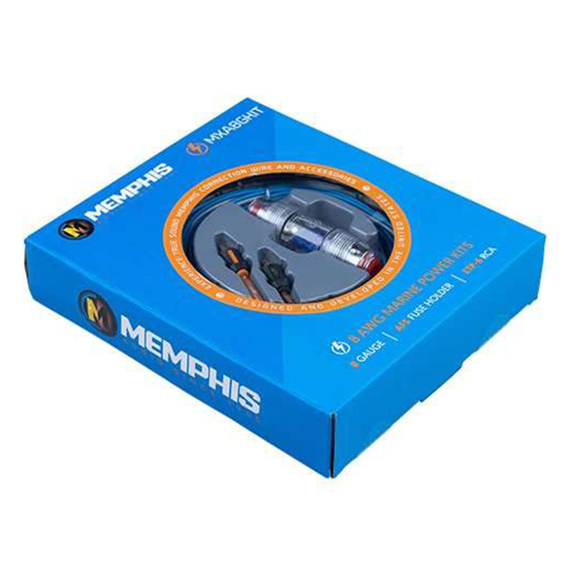Memphis Audio MXA8GKIT 8AWG Power Kit For UTV and ATV