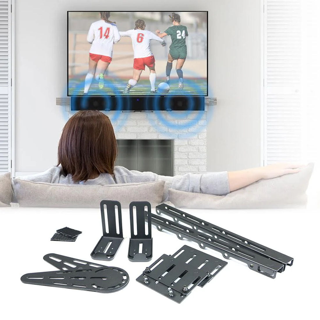 MantelMount SBK00 Universal Sound Bar Adapter Kit (SBK00)