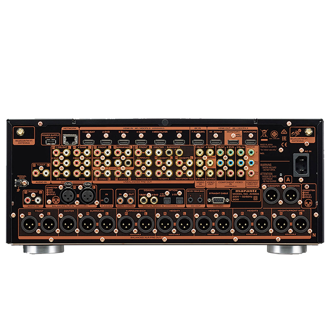 Marantz AV8805A 13.2 Channel 8K Pre-Amplifier (AV8805A)