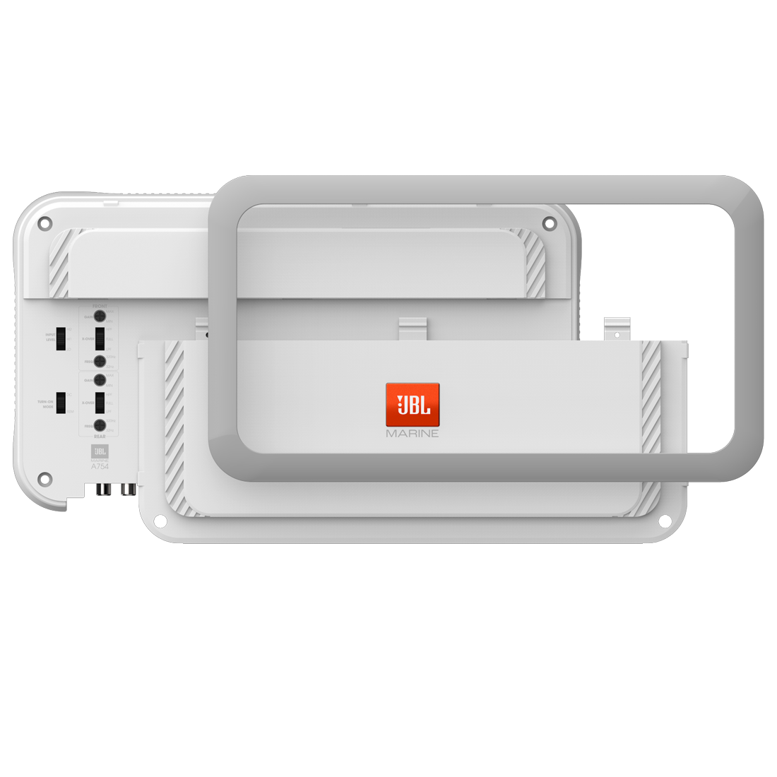 JBL Marine A754 4-Channel Audio Power Amplifier With Class H