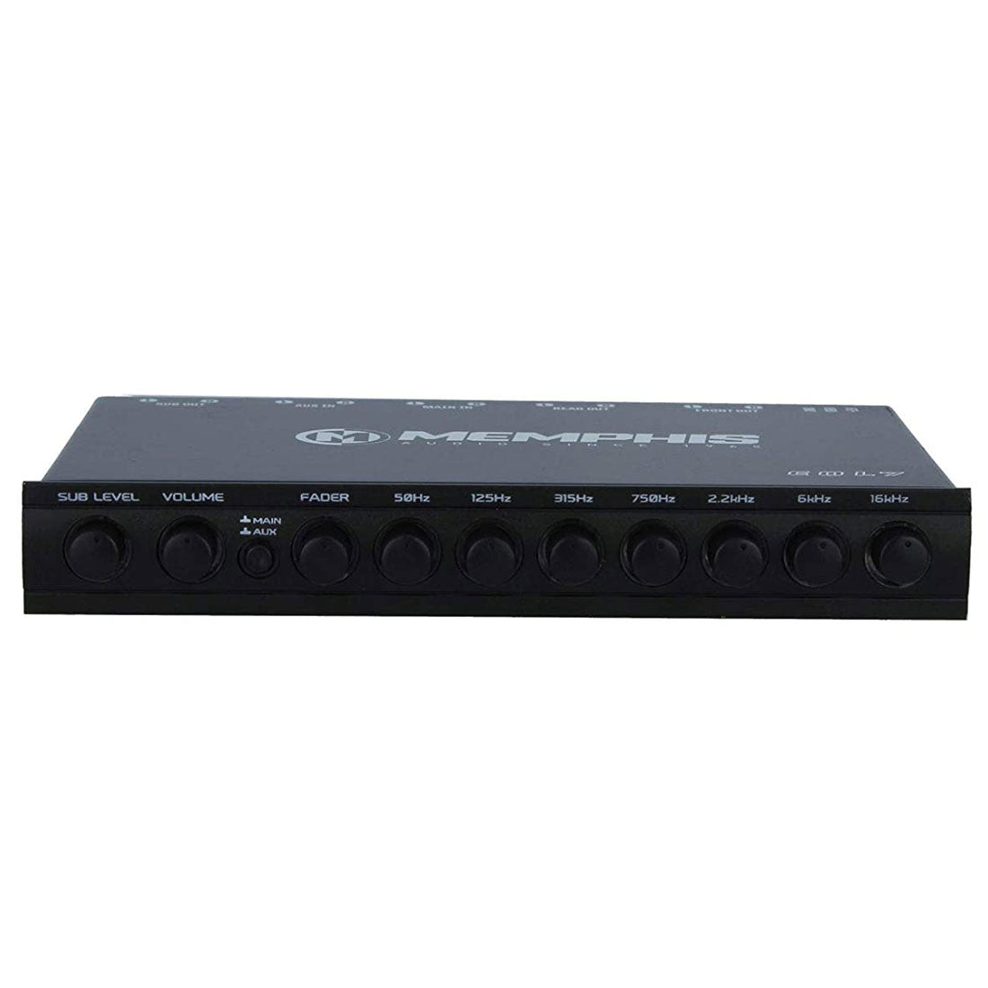 Memphis Audio EQL7 7-Band Equalizer 8 Volt Out Graphic EQ (EQL7)