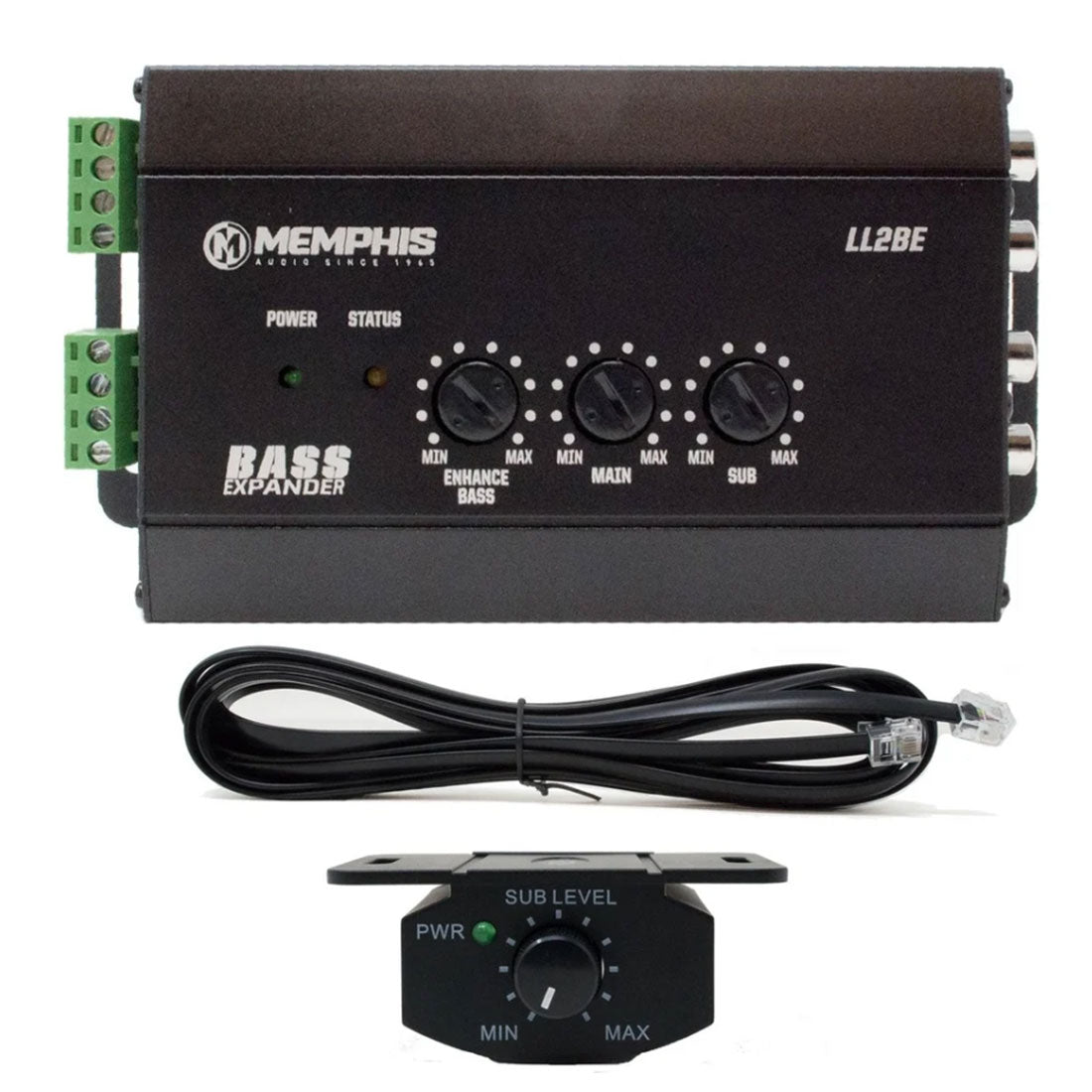 Memphis Audio LL2BE 2 Channel Line Output Converter with DBR