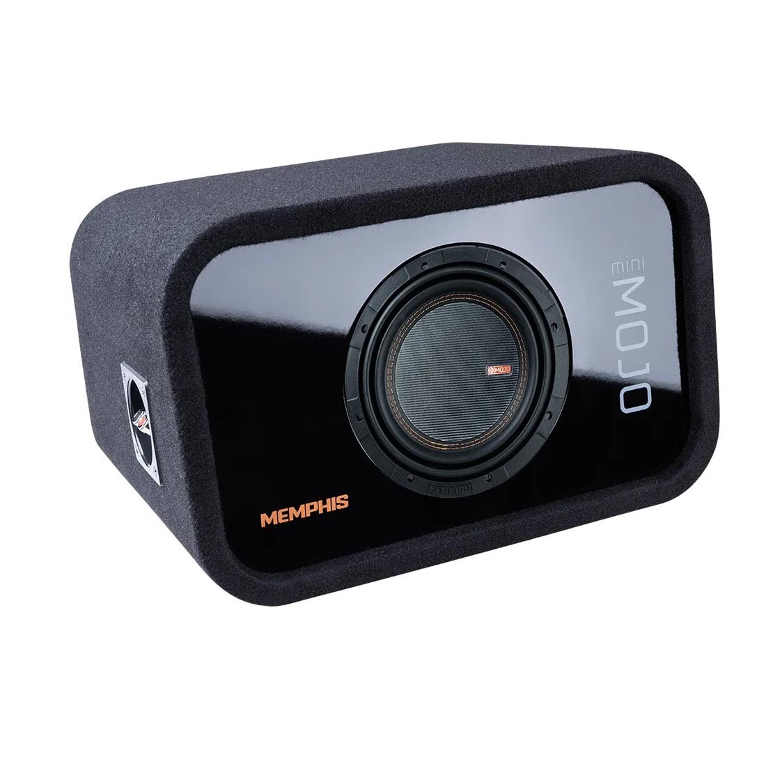 Memphis Audio MJME8S1V2 MOJO Mini 8" Loaded Subwoofer Enclosure 1 Ohm