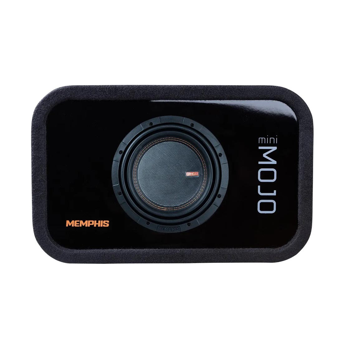 Memphis Audio MJME8S1V2 MOJO Mini 8" Loaded Subwoofer Enclosure 1 Ohm