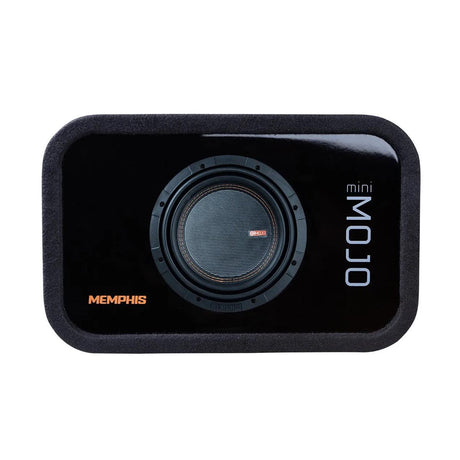 Memphis Audio MJME8S1V2 MOJO Mini 8" Loaded Subwoofer Enclosure 1 Ohm