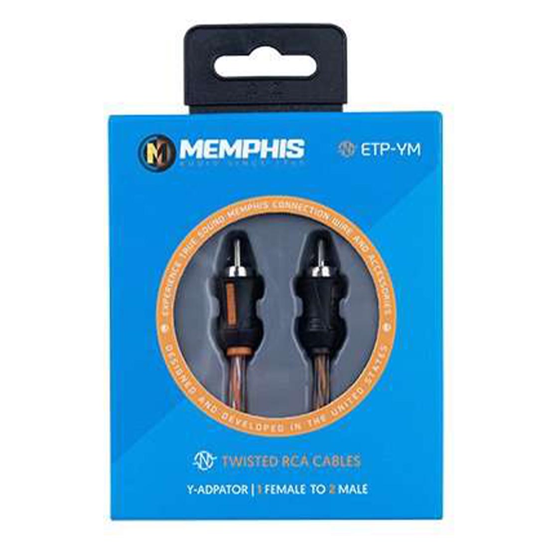 Memphis Audio ETP-YM Single Female Input To Two Male Outputs