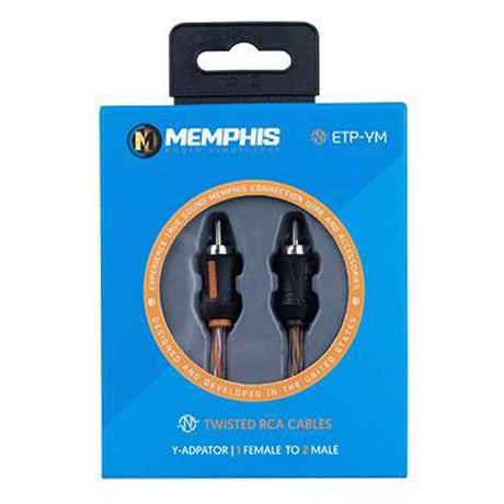 Memphis Audio ETP-YM Single Female Input To Two Male Outputs (ETPYM)