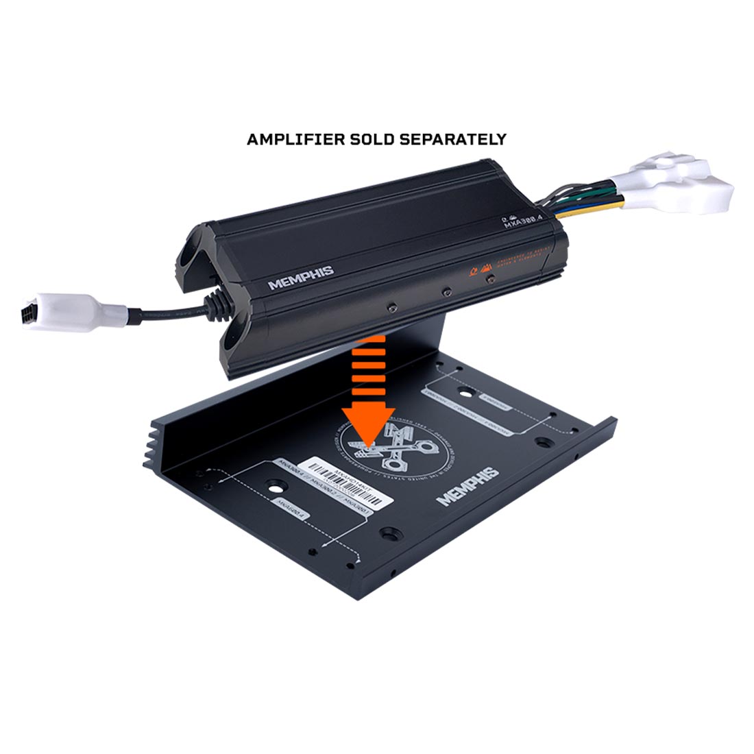 Memphis Audio MXAHDPRO2 6.5" Speaker Motorcycle Audio compatible with Harley Davidson Direct OEM Kits (MXAHDPRO2)