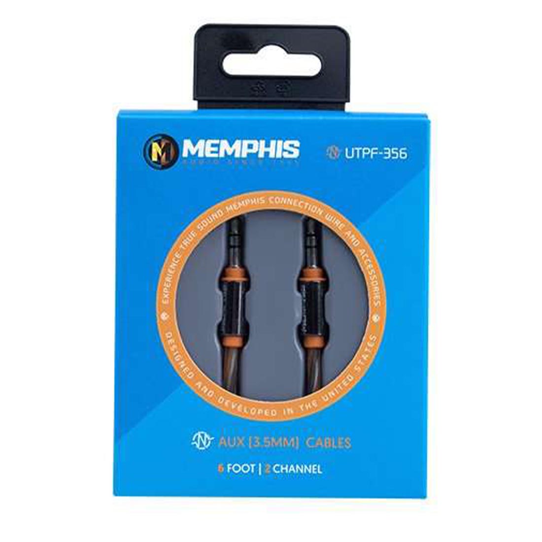 Memphis Audio UTPF-356 6-Foot 3.5mm to 3.5mm Interconnect (UTPF356)