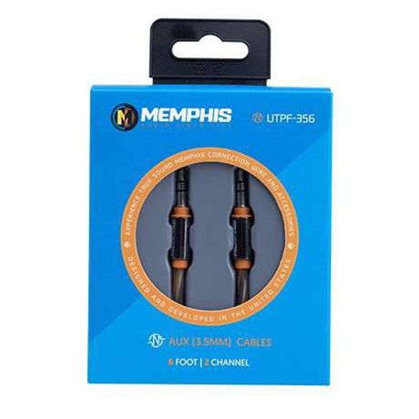 Memphis Audio UTPF-356 6-Foot 3.5mm to 3.5mm Interconnect (UTPF356)