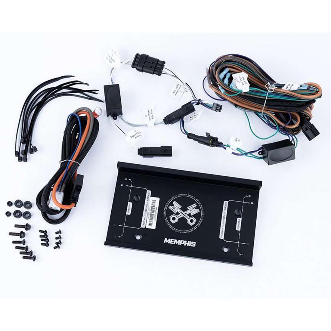Memphis Audio MXAHDPRO4 6.5" Speaker Motorcycle Audio compatible with Harley Davidson Direct OEM Kits
