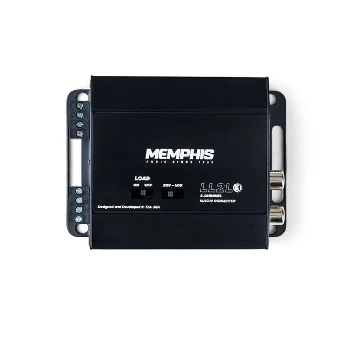 Memphis Audio LL2L 2-Channel Line Output Converter- OEM Load Detect Compatible