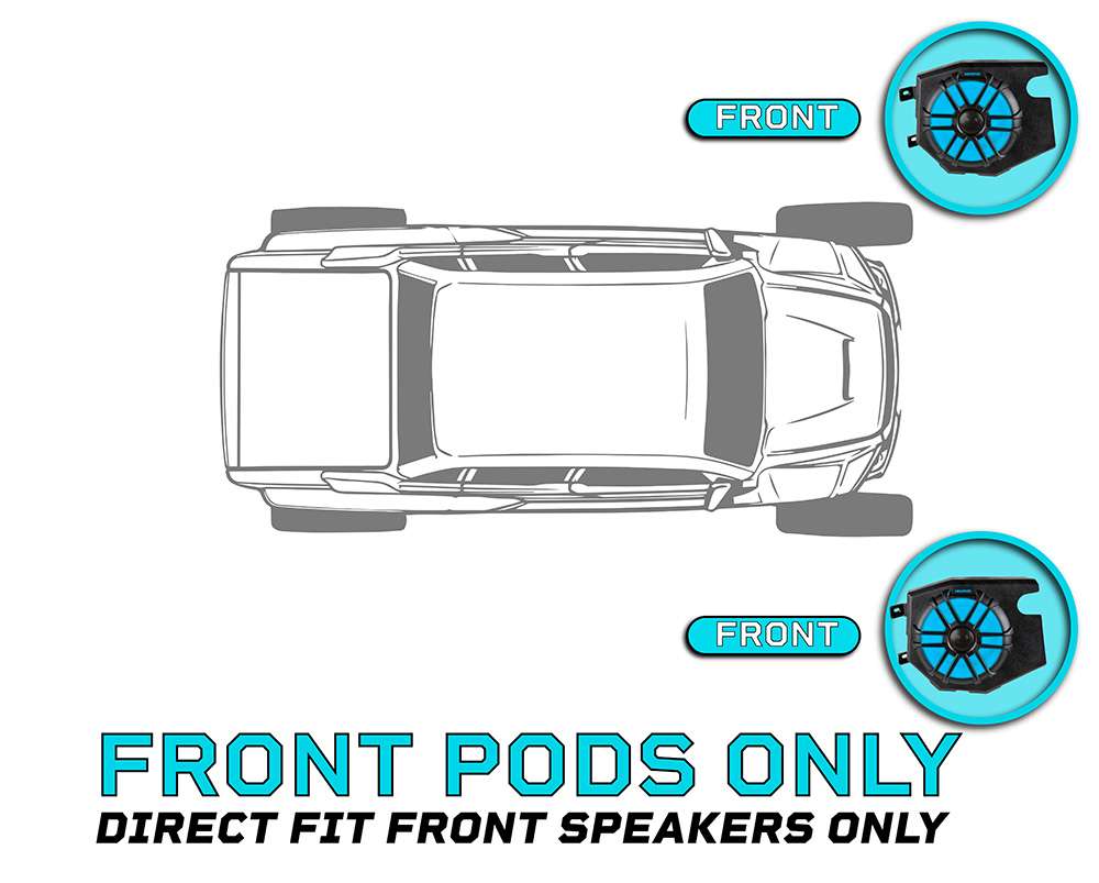 Memphis Audio RZR65FE diagram