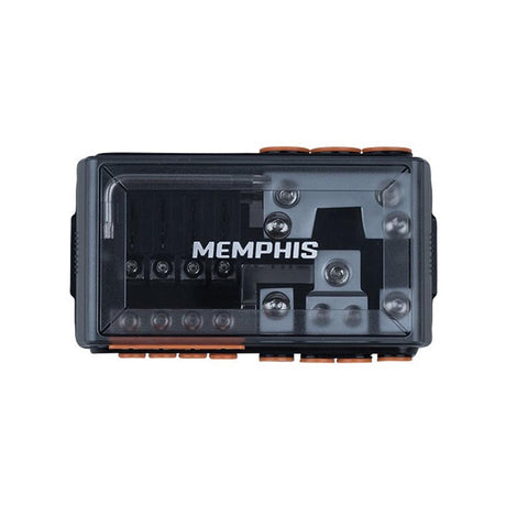 Memphis Audio DBLOCKPGM Marine Grade Distribution Block with Fuse Protection
