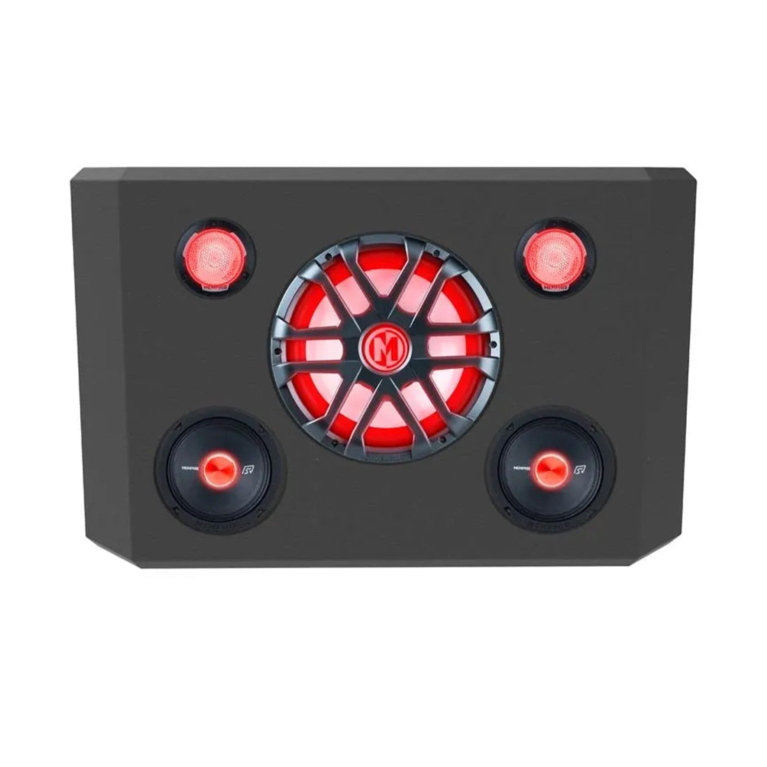 Memphis Audio FDBRONTG10PRO 5-Speaker Ford Bronco Swing Gate Enclosure (FDBRONTG10PRO)