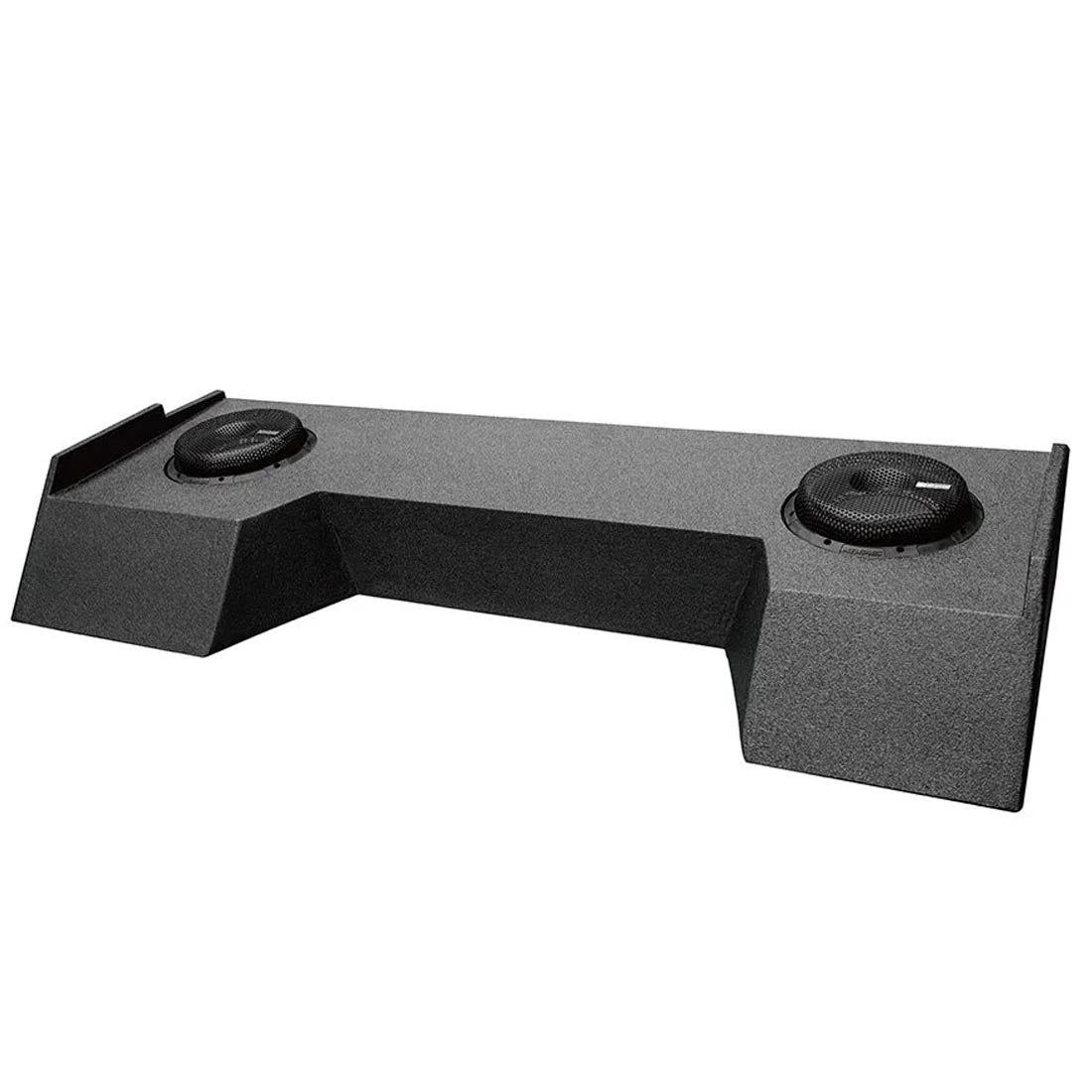 Memphis Audio MJME19RAM8D1V2 8" Dual Subwoofer Loaded Enclosure for 2019+ Dodge Crew Cab Ram