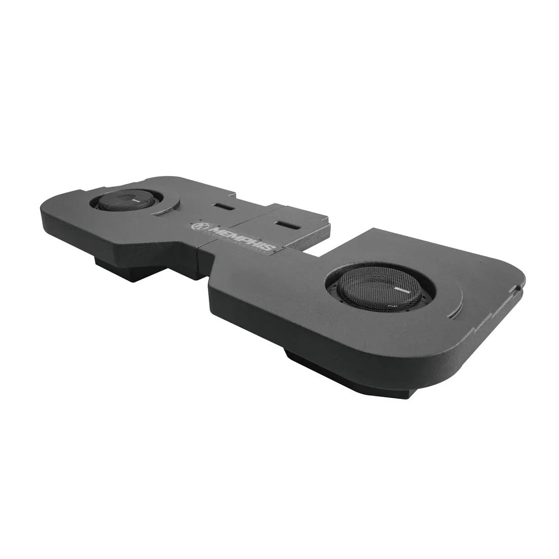 Memphis Audio MJMERAM8D1V3 Dual 8" Loaded Enclosure for 2002-2018 Ram Quad/Crew Cab Models