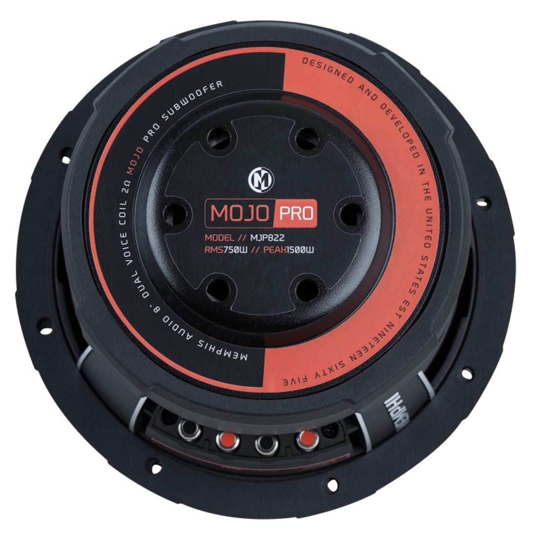 Memphis Audio MJP844 8" MOJO Pro Series DVC Subwoofer
