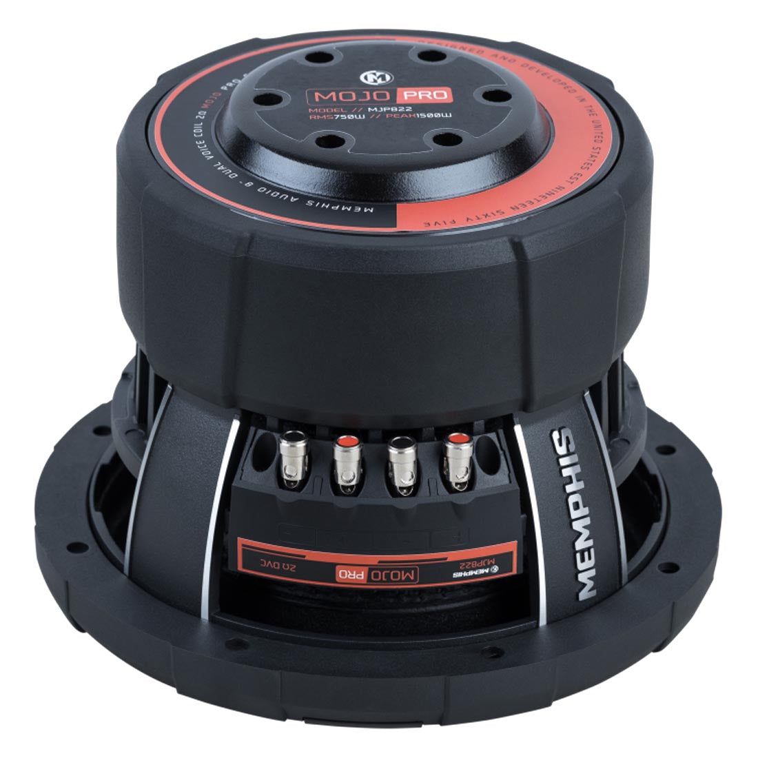 Memphis Audio MJP844 8" MOJO Pro Series DVC Subwoofer