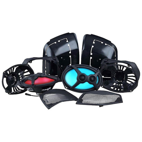 Memphis Audio MXHD14LIDKIT 6"x9" Saddlebag Speakers for 2014-up Harley-Davidson Touring Motorcycles