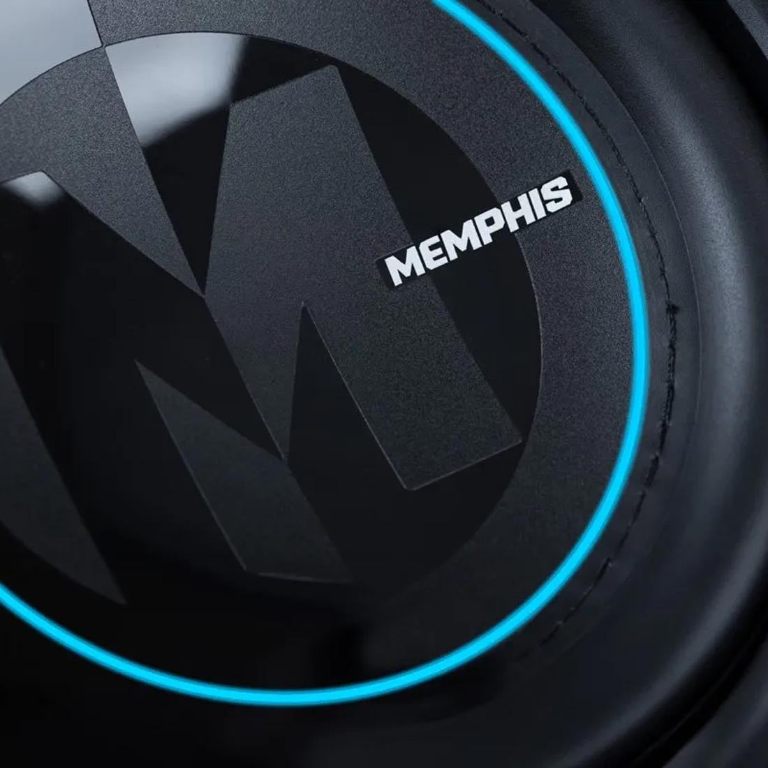 Memphis Audio PRXL12FT 12" Power Reference RGB Subwoofer with Selectable 1/2/4-Ohm Impedance