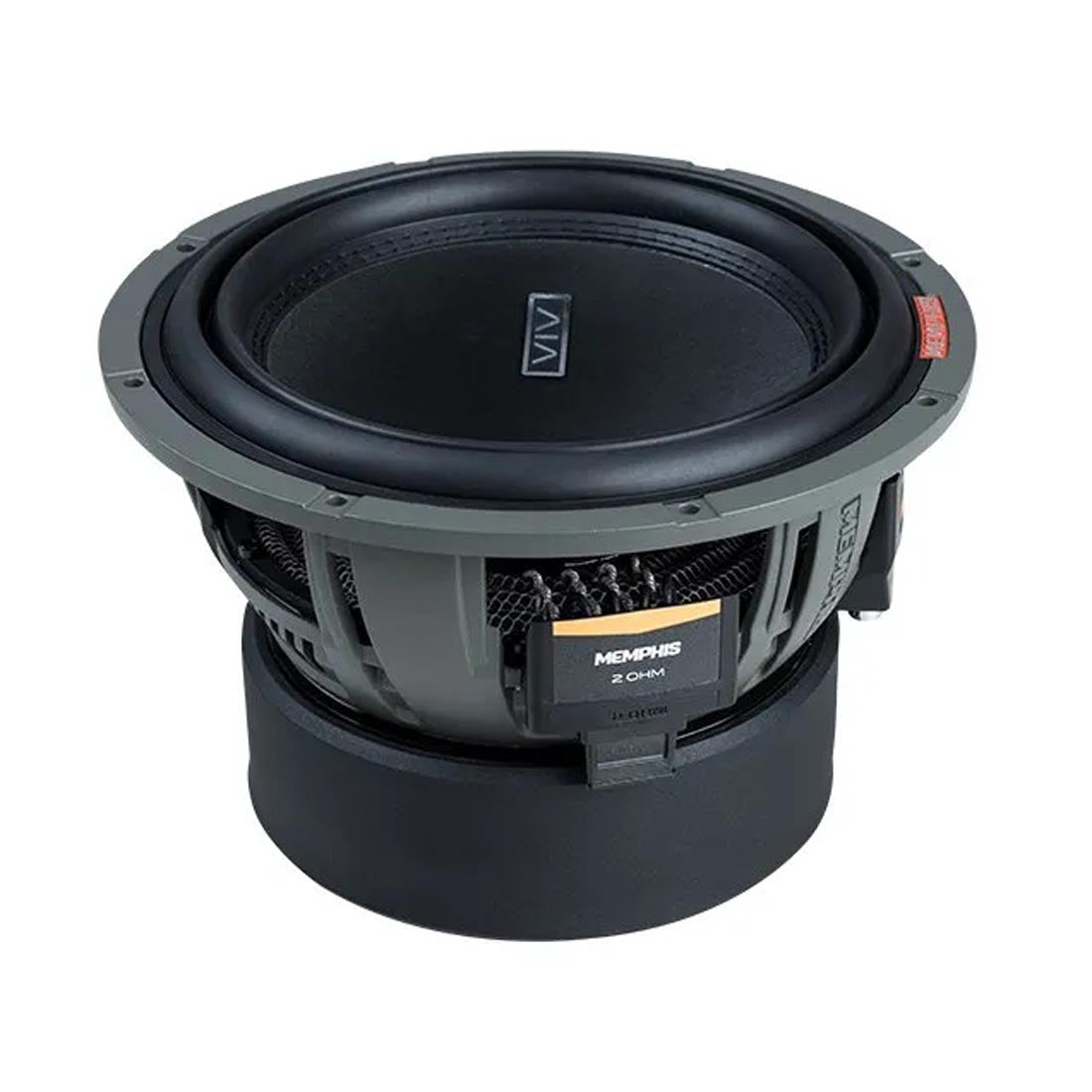 Memphis Audio VIV1012 10" Subwoofer with Selectable 1Ω or 2Ω Impedance