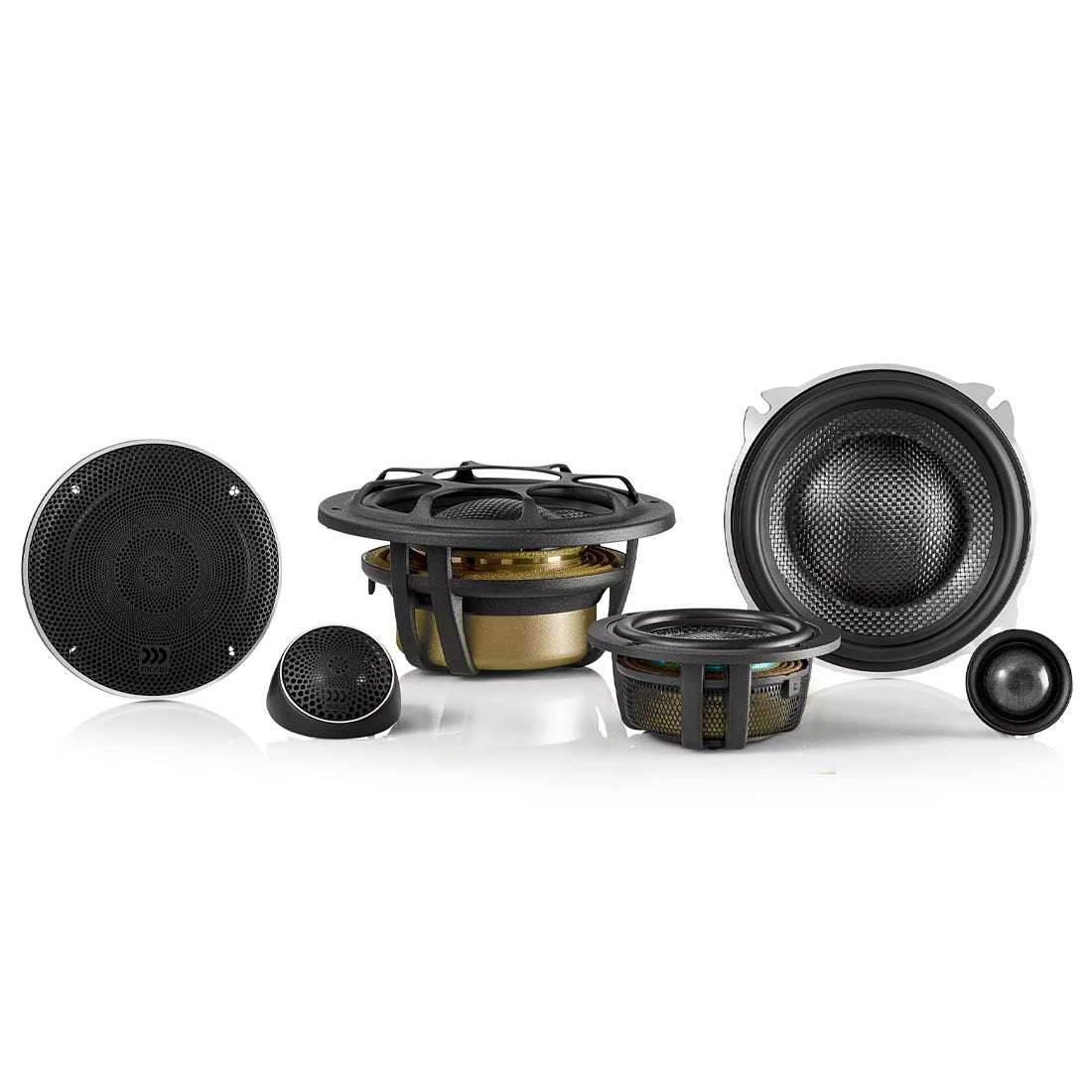Morel Elate Carbon 63A 6" 3-Way Active Component Speaker System