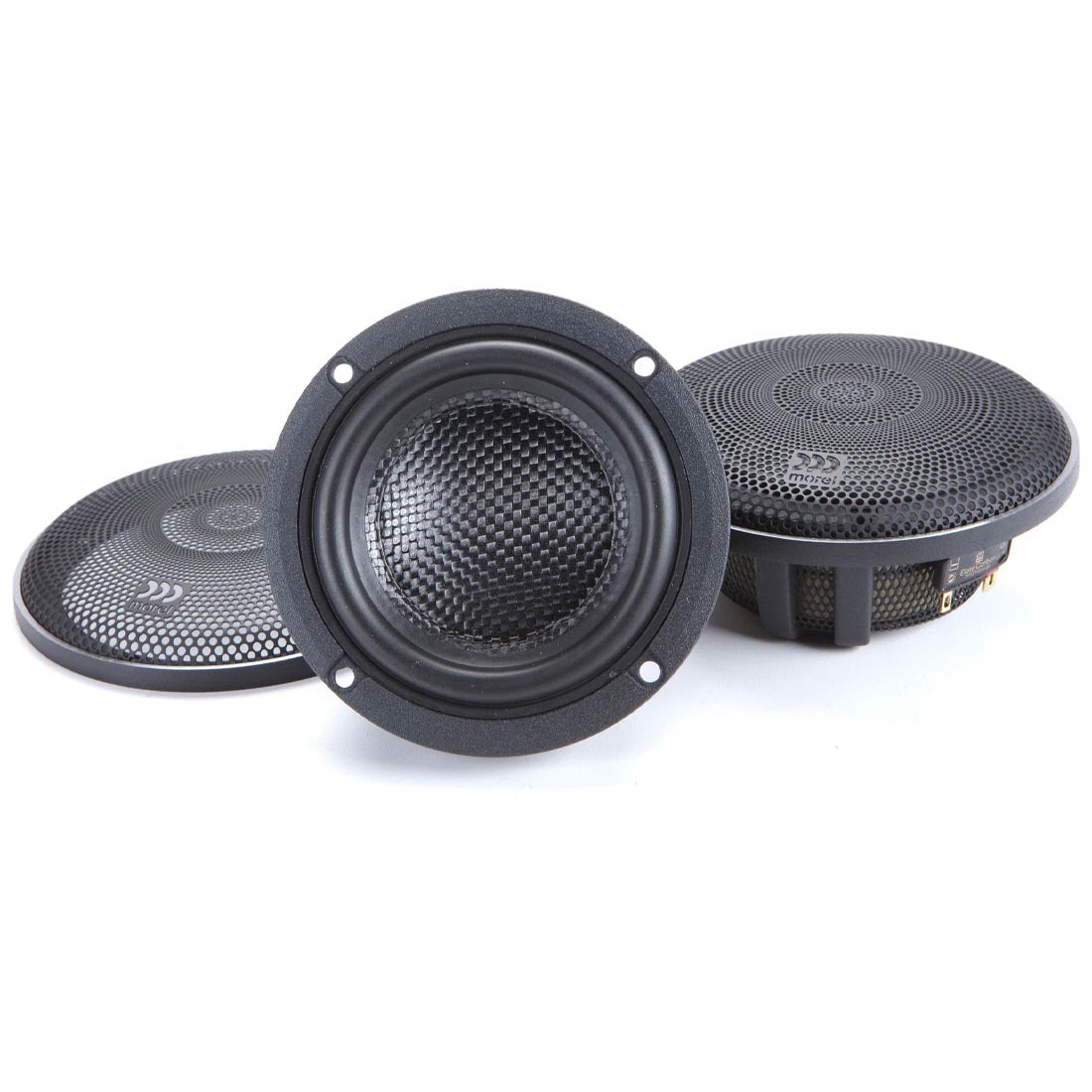 Morel Elate Carbon MM3 3.5" Midrange Speakers - Pair
