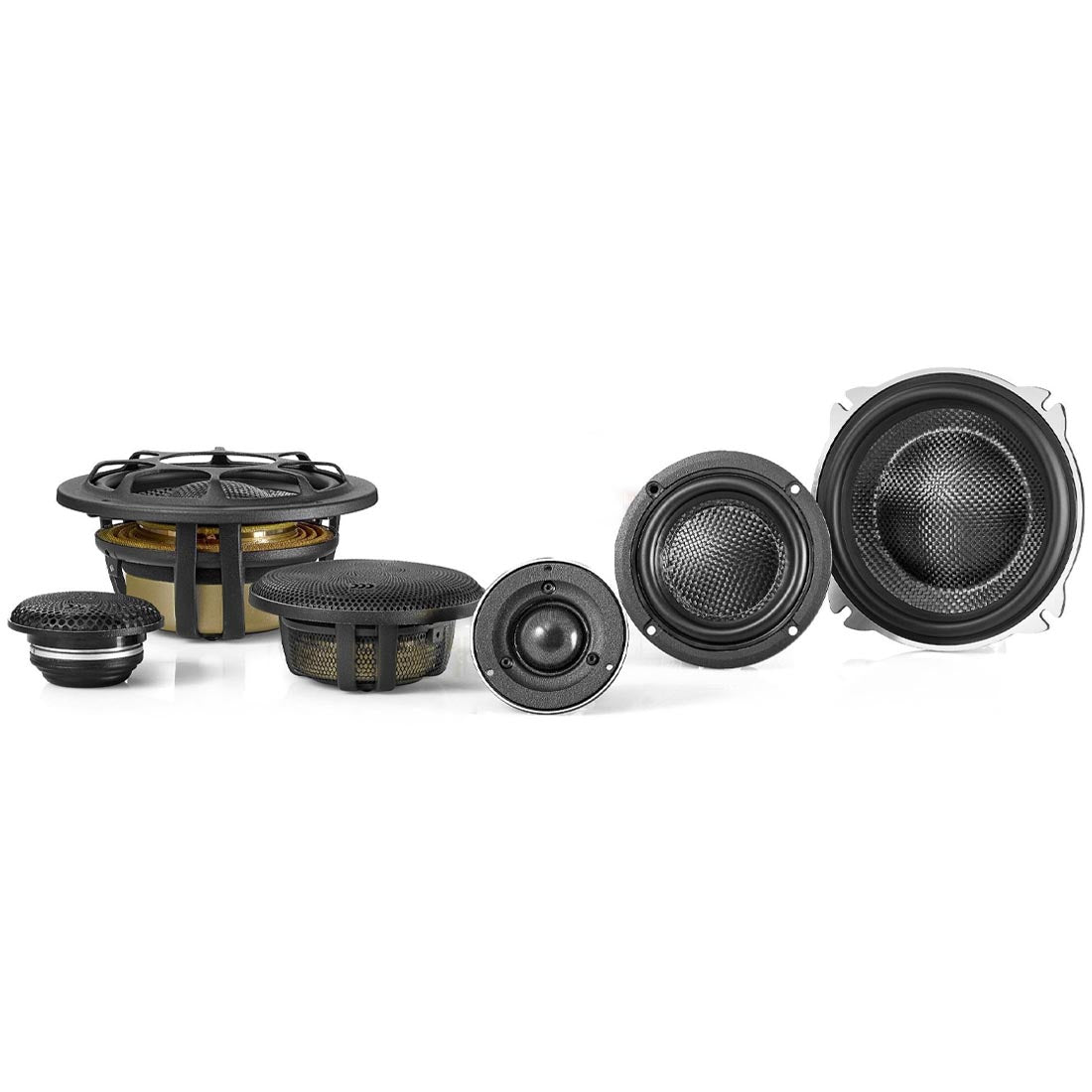 Morel Elate Carbon Pro 53A 5.25" 3-Way Component Speaker System