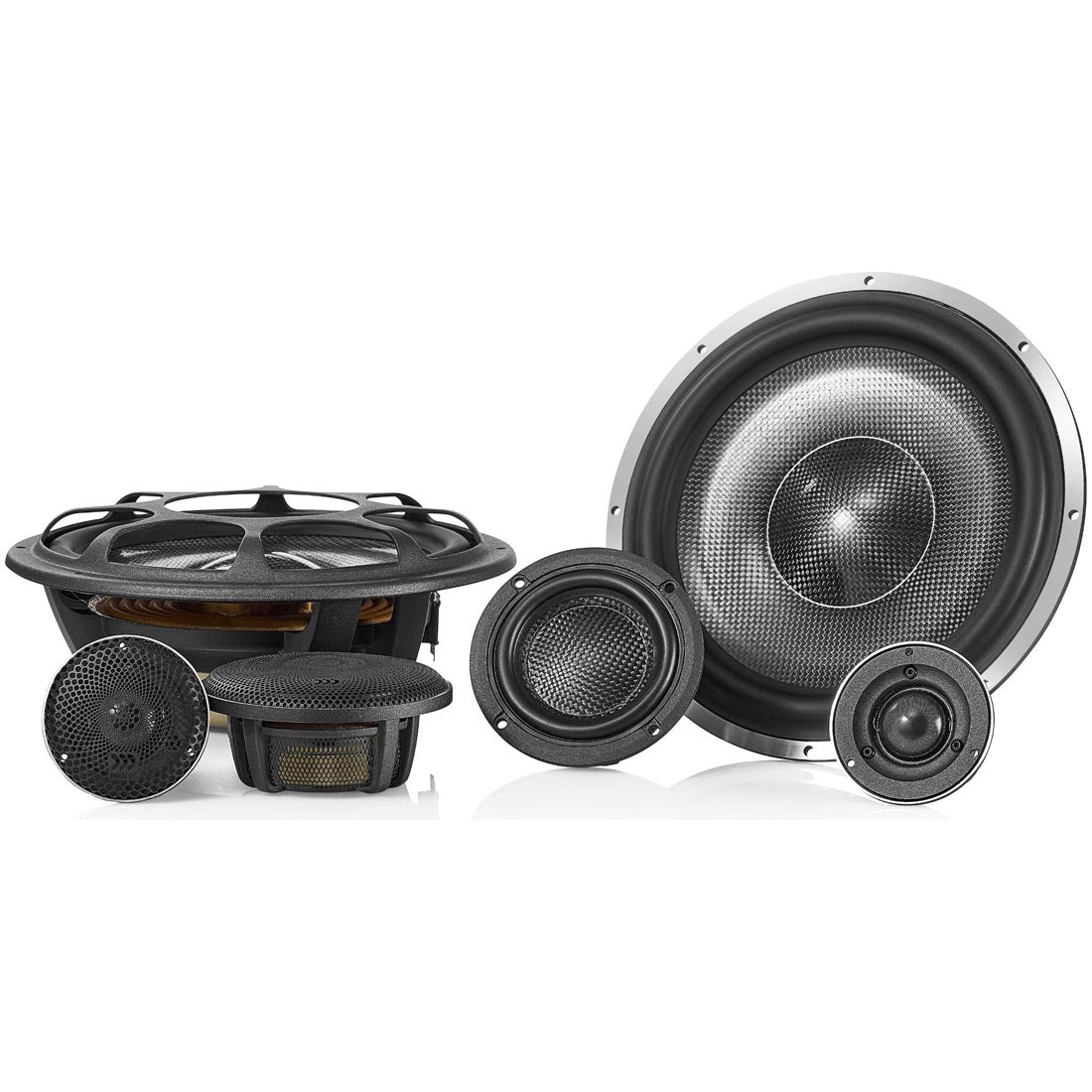 Morel Elate Carbon Pro 93A 9" 3-Way Component Speaker System