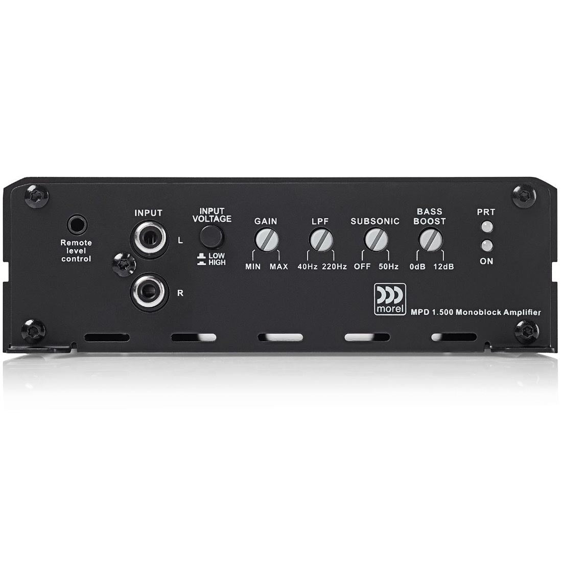 Morel MPD 1.500 Class D Mono Subwoofer Amplifier