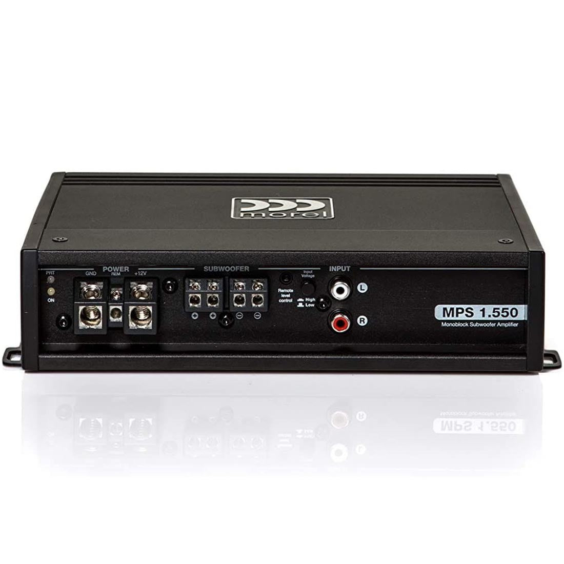 Morel MPS 1.550 Mono Subwoofer Amplifier - 550 watts RMS at 2 Ohms