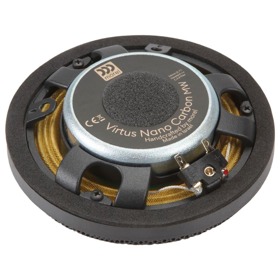 Morel Virtus Nano Carbon MW4 4.5" 4-Ohm Midrange Woofers - Pair