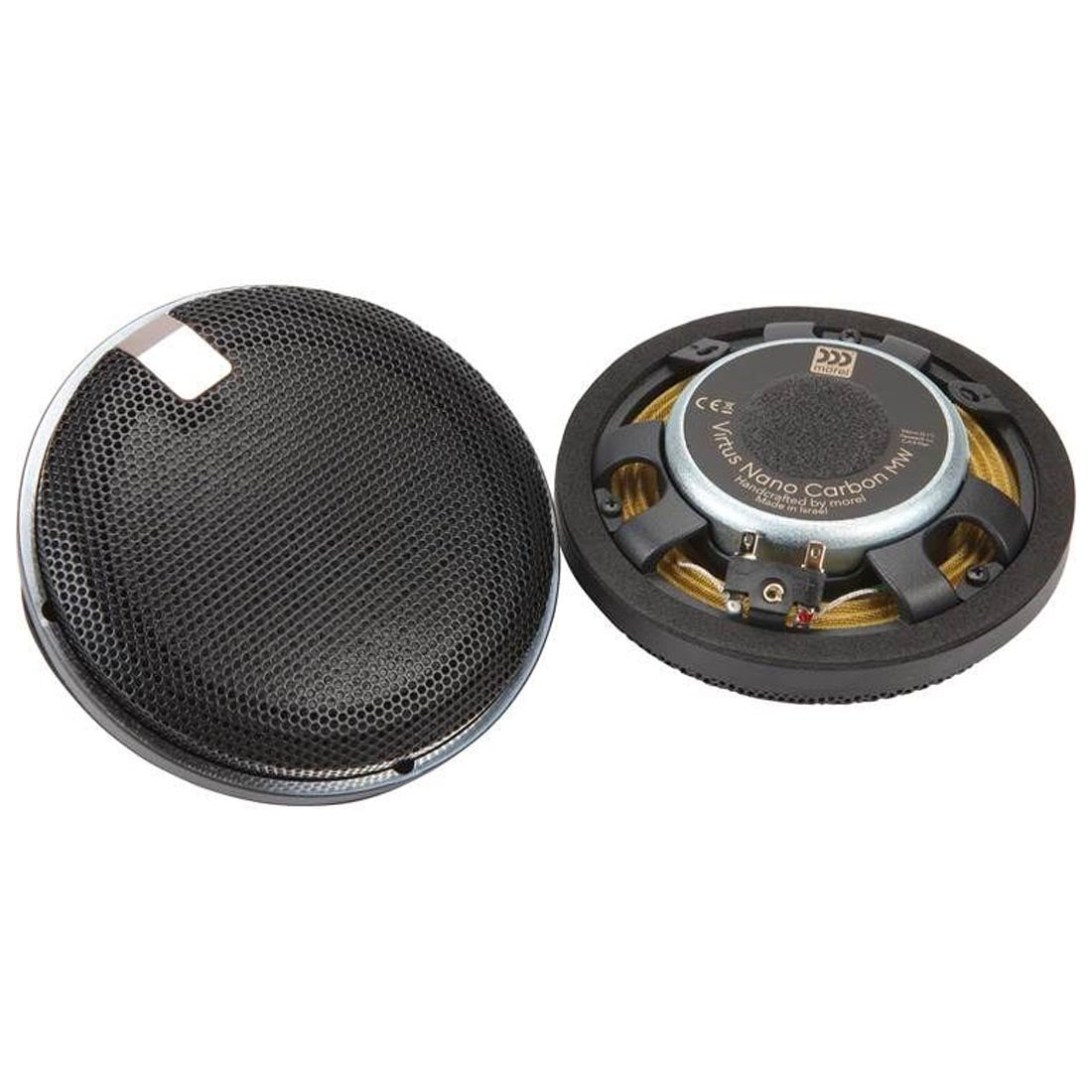 Morel Virtus Nano Carbon MW4 4.5" 4-Ohm Midrange Woofers - Pair