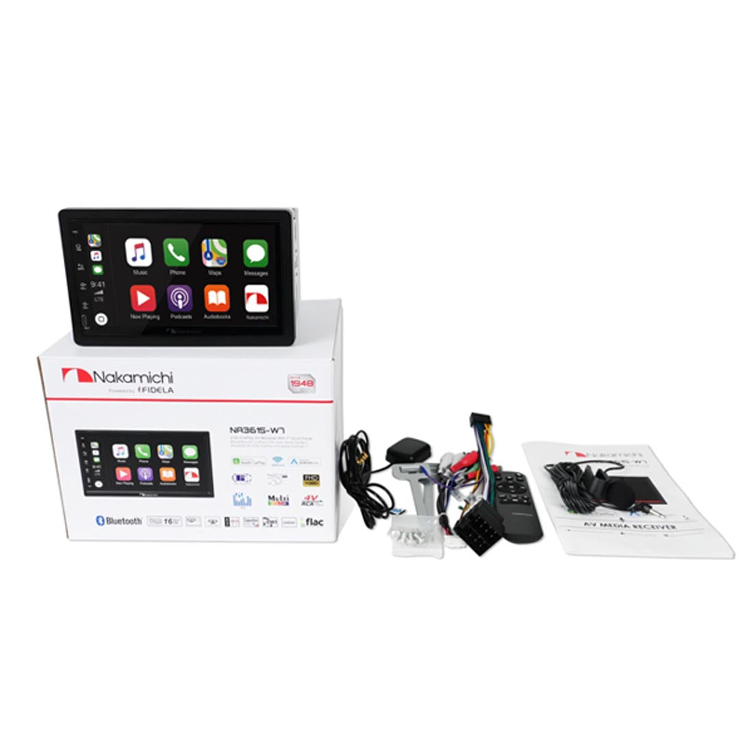 Nakamichi NA3615-W7 Wireless Multi-Media Receiver (Does not play CDs)