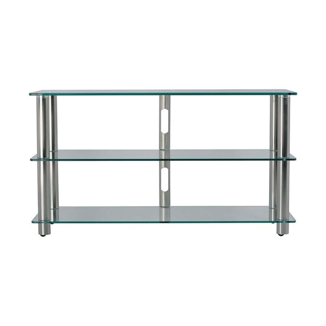 NorStone NOREPU3BBKS Epur 3 AV Rack 3 Black Satin shelves