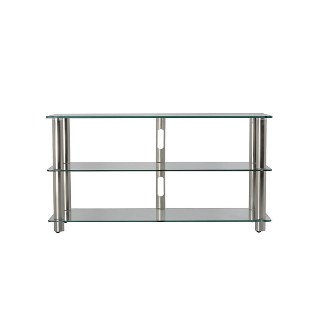 NorStone NOREPU3BBKS Epur 3 AV Rack 3 Black Satin shelves