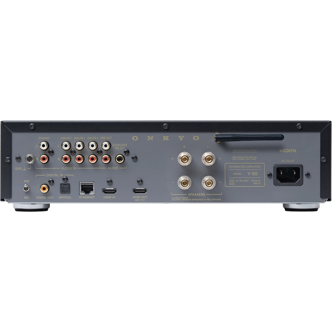 Onkyo Y 50 BK Back copie