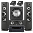 Onkyo TX-NR797 9.2-Ch Receiver | Polk Audio XT60 Floor Standing Speakers – Pair | Polk Audio Monitor XT30 Center Channel | XT90 Height Speakers- Pair | Polk Audio XT12 12” Subwoofer - Bundle