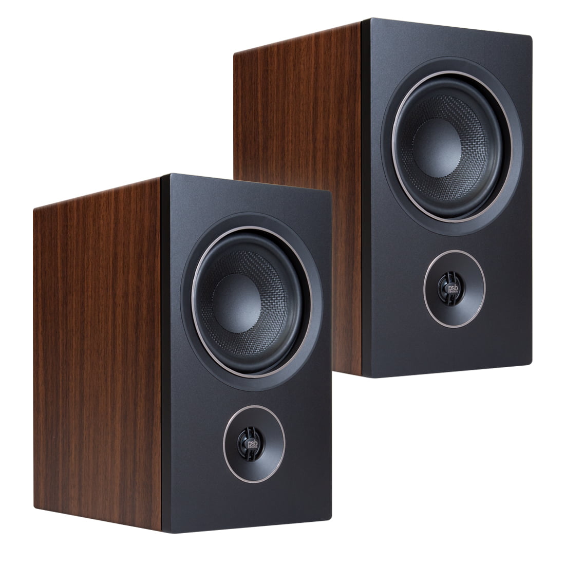 PSB Alpha P5 Bookshelf Speakers - Pair (ALPHA P5 BLK ASH)