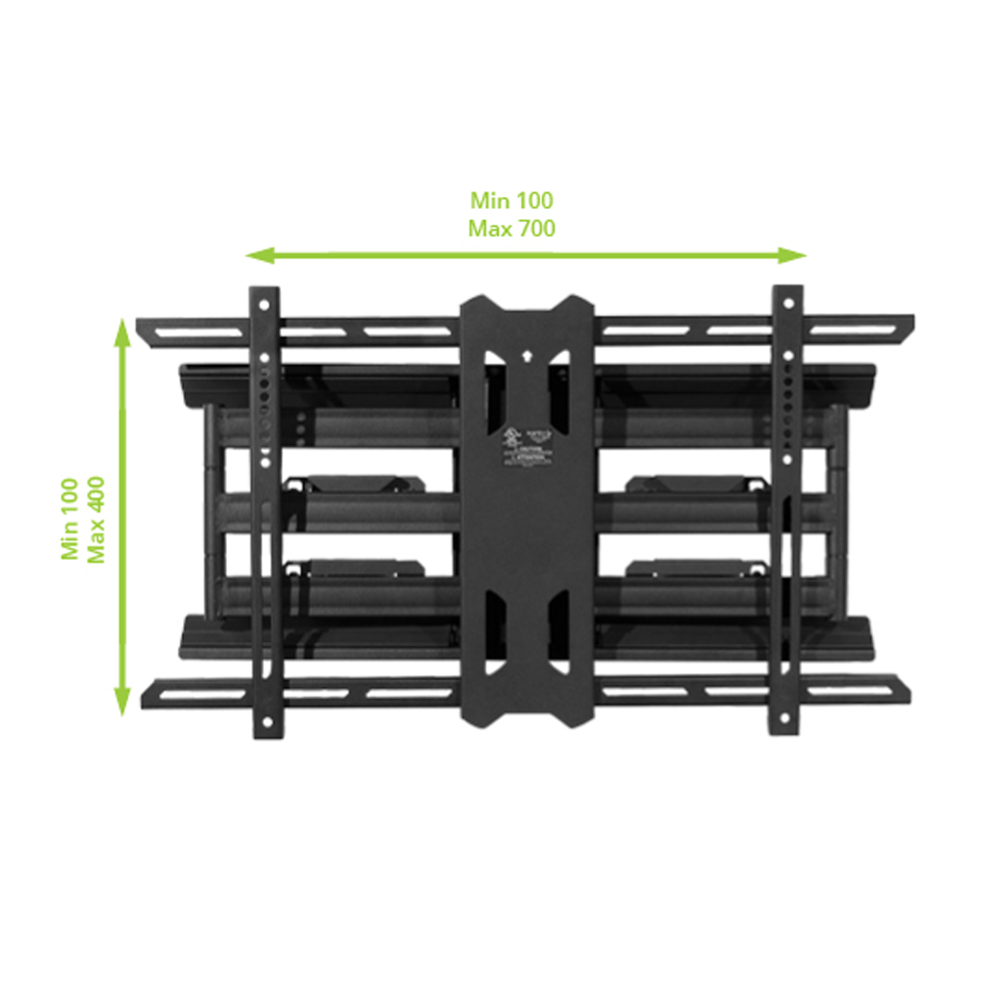 Kanto PDX680 Full Motion TV Wall Mount with 24" Extension